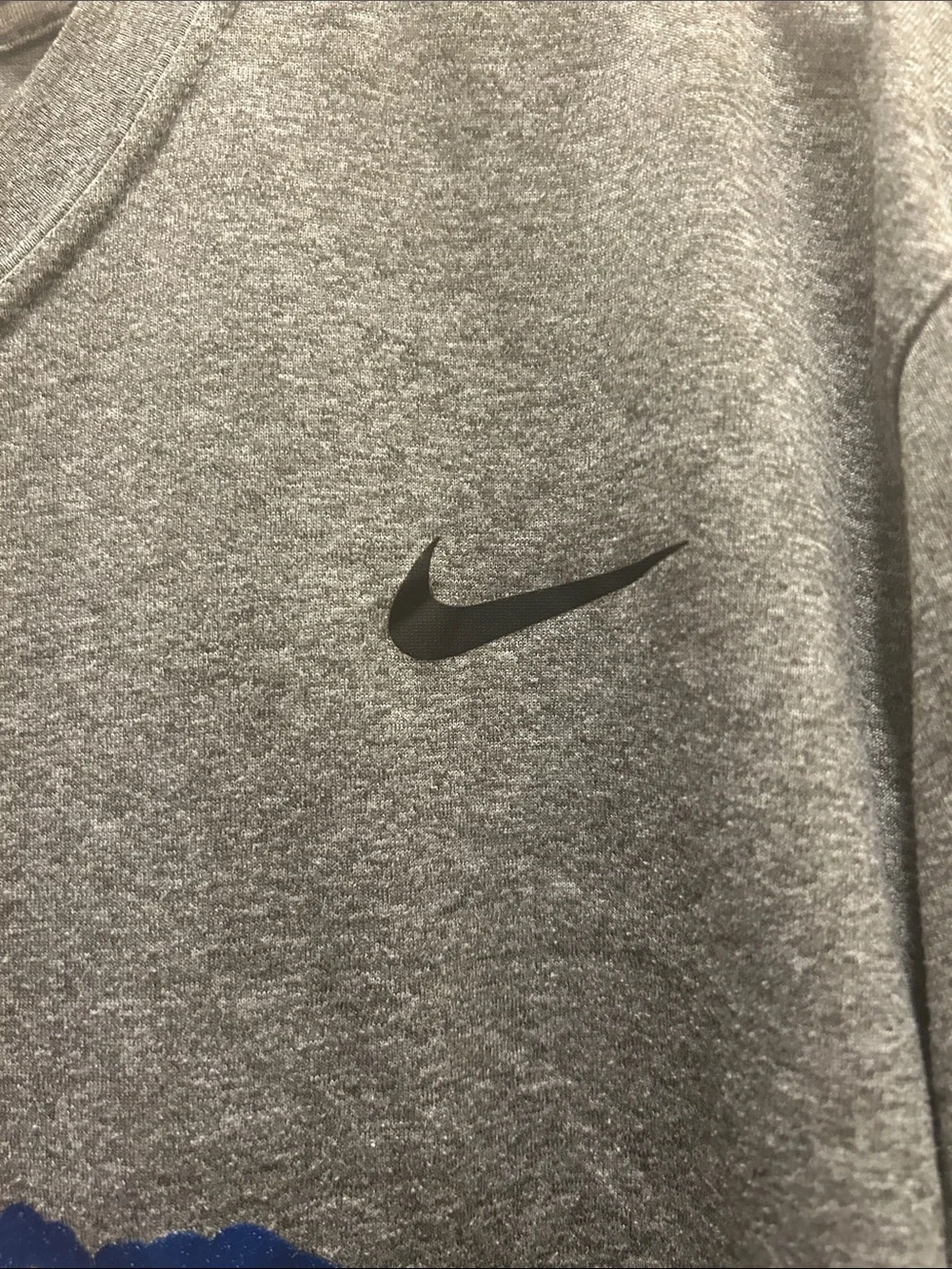 Nike Dri-Fit Gray Round Rock Express Texas Baseball Logo Tee